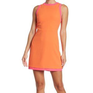 Alice+Olivia Truly Banded Fitted Shift Dress (NEW)